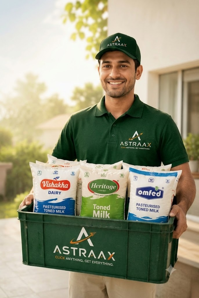 Daily fresh milk subscription